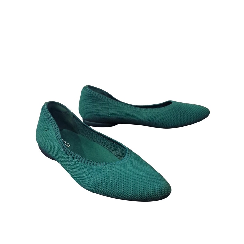 Vivaia Flats Green Knit size 36